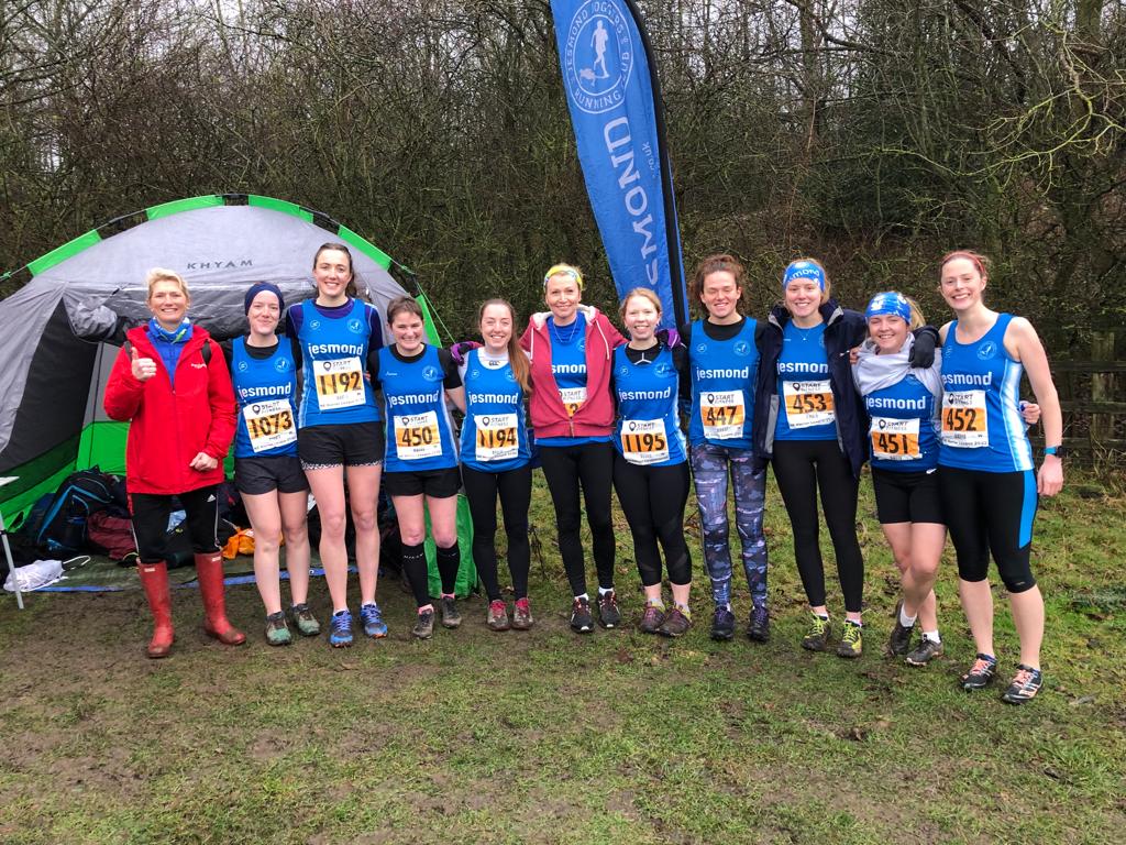 Womens team Thornley Jesmond Joggers Running Club